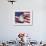 Bald Eagle and American Flag-Joseph Sohm-Framed Photographic Print displayed on a wall