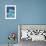 Bald Eagle on an Iceberg in Tracy Arm, Alaska, USA-Charles Sleicher-Framed Photographic Print displayed on a wall