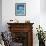 Bald Eagle on an Iceberg in Tracy Arm, Alaska, USA-Charles Sleicher-Framed Photographic Print displayed on a wall