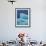 Bald Eagle on an Iceberg in Tracy Arm, Alaska, USA-Charles Sleicher-Framed Photographic Print displayed on a wall