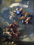 The Glory of Louis XIV - Triumph of Time, 17th Century-Baldassare Franceschini-Giclee Print
