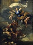 The Glory of Louis XIV - Triumph of Time, 17th Century-Baldassare Franceschini-Giclee Print
