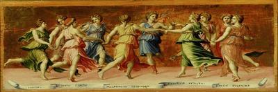 Dance of Apollo with the Nine Muses-Baldassarre Peruzzi-Giclee Print