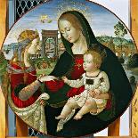 The Mystic Marriage of St. Catherine, 1502-03-Baldassarre Peruzzi-Framed Giclee Print