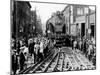 Baldwin Locomotive Down Vine Street, Philadelphia, Pennsylvania-null-Mounted Photo