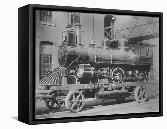 Baldwin Locomotive Works, Trades Exhibit, Constitutional Centennial Celebration-American Photographer-Framed Premier Image Canvas