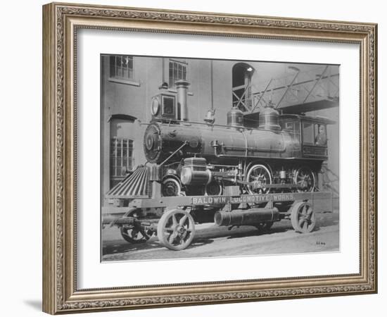 Baldwin Locomotive Works, Trades Exhibit, Constitutional Centennial Celebration-American Photographer-Framed Giclee Print