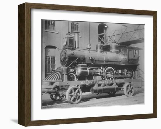 Baldwin Locomotive Works, Trades Exhibit, Constitutional Centennial Celebration-American Photographer-Framed Giclee Print