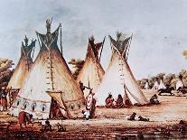 Village of the Kiowa Tribe-Baldwin Mollhausen-Laminated Giclee Print