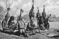 Arunta Tribesmen of Central Australia Preparing a New Corroboree, 1922-Baldwin Spencer-Framed Giclee Print