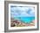 Balearic Formentera Island in Escalo Rocky Beach and Turquoise Sea-Natureworld-Framed Photographic Print