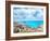 Balearic Formentera Island in Escalo Rocky Beach and Turquoise Sea-Natureworld-Framed Photographic Print