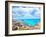 Balearic Formentera Island in Escalo Rocky Beach and Turquoise Sea-Natureworld-Framed Photographic Print