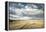 Baled Field, Gloucestershire, England, United Kingdom, Europe-John Alexander-Framed Premier Image Canvas