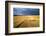 Baled Field, Gloucestershire, England, United Kingdom, Europe-John Alexander-Framed Photographic Print