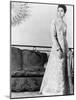 Balenciaga Lace Dress November 03, 1963-null-Mounted Photo