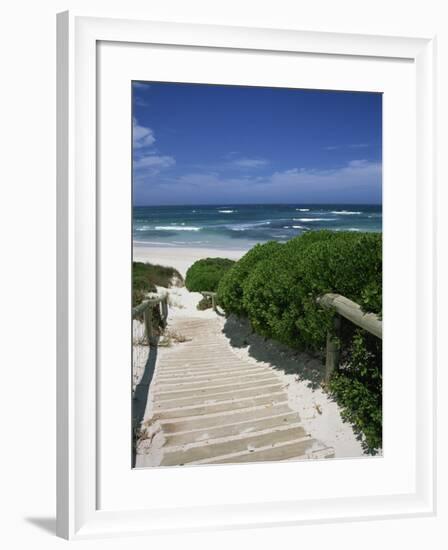 Bales Beach, Seal Bay Conservation Park, Kangaroo Island, South Australia, Australia, Pacific-Neale Clarke-Framed Photographic Print