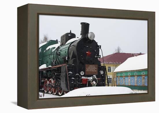 Balezino, 23 Minutes Stop at the Railway Station-Bruno Morandi-Framed Premier Image Canvas