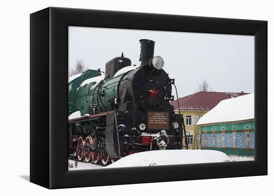 Balezino, 23 Minutes Stop at the Railway Station-Bruno Morandi-Framed Premier Image Canvas