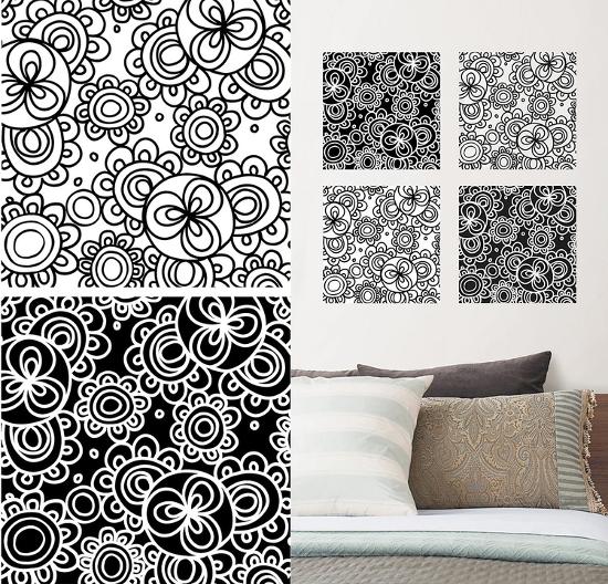 bali blox wall decal sticker wall decal| art