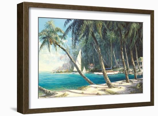 Bali Cove-Art Fronckowiak-Framed Art Print