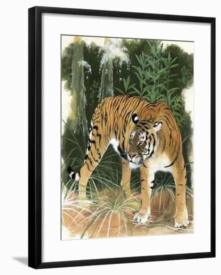 Bali Tiger-Maurice Wilson-Framed Giclee Print