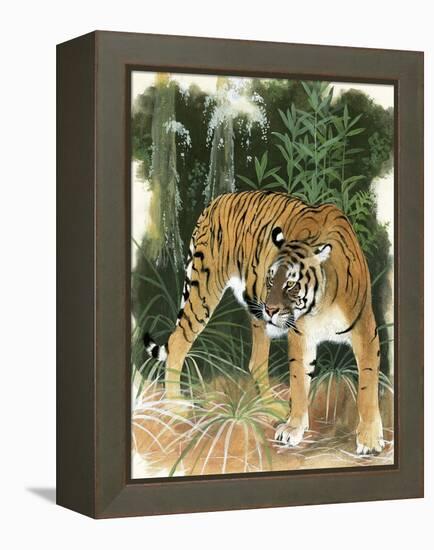 Bali Tiger-Maurice Wilson-Framed Premier Image Canvas