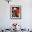 Bali, Ubud, a Greenwing Macaw Poses at Bali Bird Park-Niels Van Gijn-Framed Photographic Print displayed on a wall