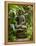 Bali, Ubud, a Statue of buddha Sits Serenely in Gardens-Niels Van Gijn-Framed Premier Image Canvas
