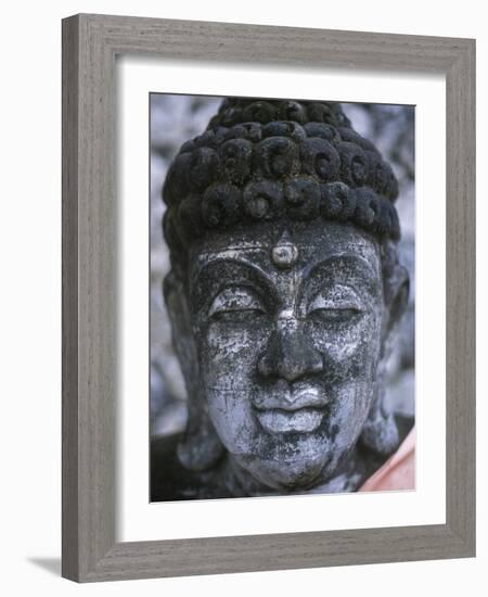 Balinese Buddha Sculpture-Alison Wright-Framed Photographic Print