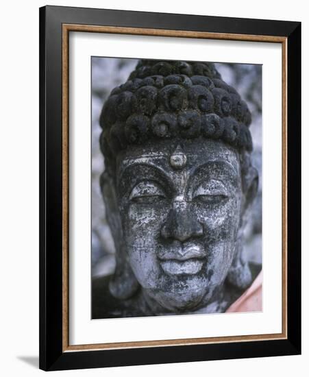 Balinese Buddha Sculpture-Alison Wright-Framed Photographic Print