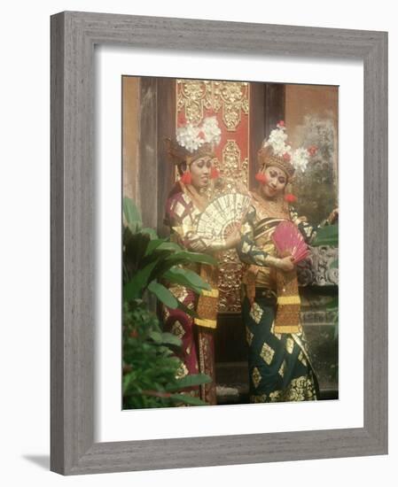 Balinese Legong Dancers, Indonesia-Stuart Westmorland-Framed Photographic Print