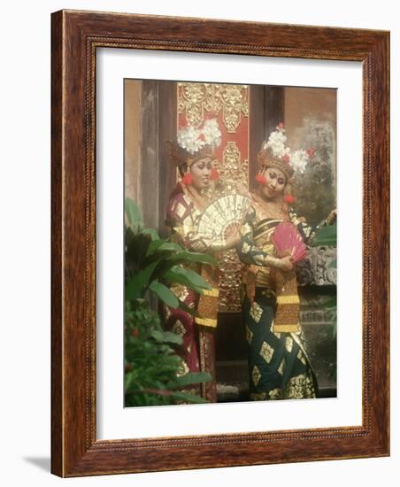 Balinese Legong Dancers, Indonesia-Stuart Westmorland-Framed Photographic Print