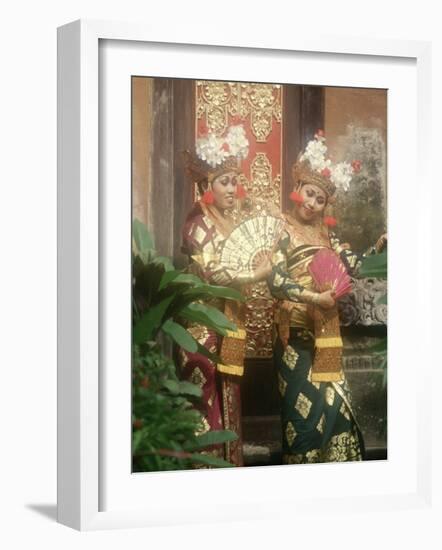 Balinese Legong Dancers, Indonesia-Stuart Westmorland-Framed Photographic Print