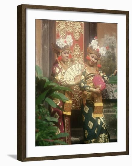 Balinese Legong Dancers, Indonesia-Stuart Westmorland-Framed Photographic Print