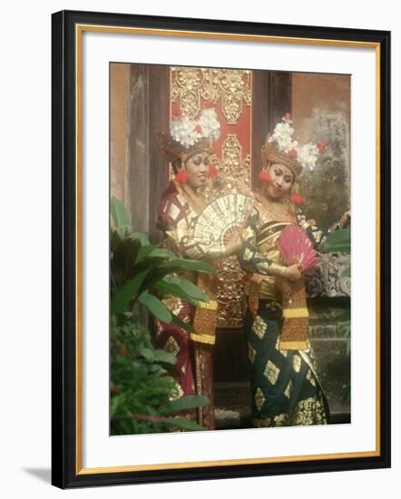 Balinese Legong Dancers, Indonesia-Stuart Westmorland-Framed Photographic Print