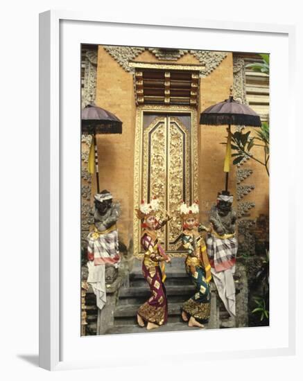 Balinese Legong Dancers, Indonesia-Stuart Westmorland-Framed Photographic Print