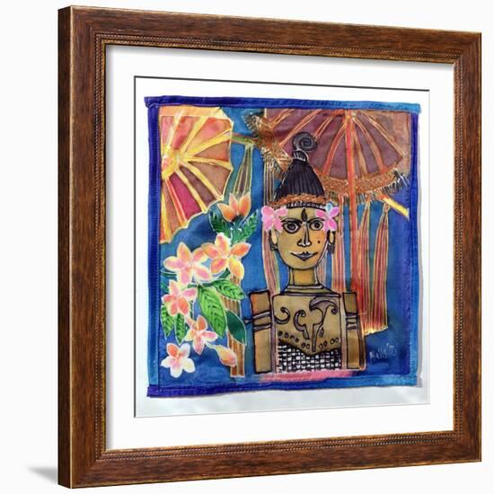 Balinese Puppet, 2005-Hilary Simon-Framed Giclee Print