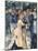 Ball at the Moulin De La Galette, 1876-Pierre-Auguste Renoir-Mounted Giclee Print