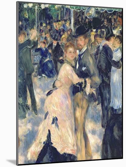 Ball at the Moulin De La Galette, 1876-Pierre-Auguste Renoir-Mounted Giclee Print