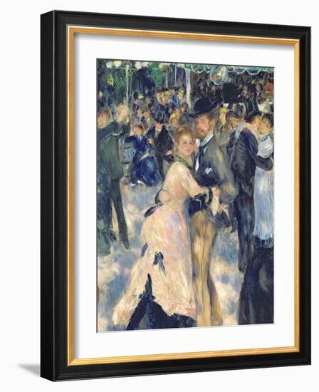 Ball at the Moulin De La Galette, 1876-Pierre-Auguste Renoir-Framed Giclee Print