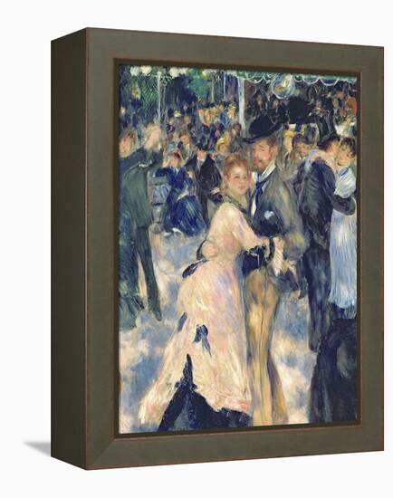 Ball at the Moulin De La Galette, 1876-Pierre-Auguste Renoir-Framed Premier Image Canvas