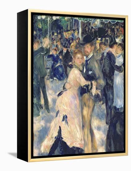 Ball at the Moulin De La Galette, 1876-Pierre-Auguste Renoir-Framed Premier Image Canvas