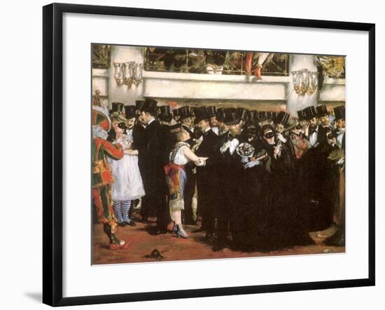 Ball at the Opera, 1873-null-Framed Giclee Print