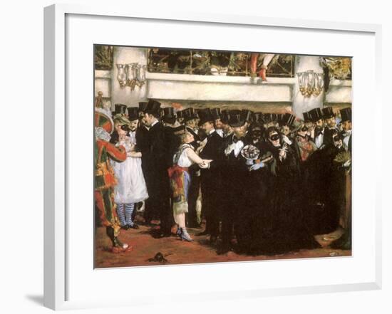 Ball at the Opera, 1873-null-Framed Giclee Print