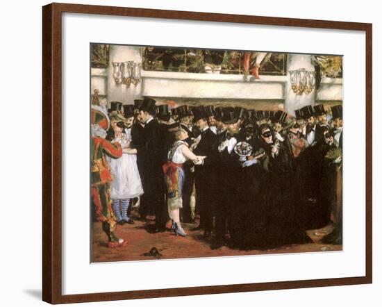 Ball at the Opera, 1873-null-Framed Giclee Print