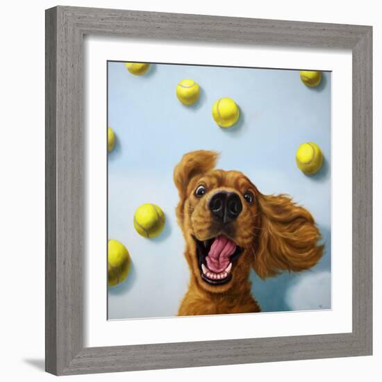 Ball Boy-Lucia Heffernan-Framed Art Print