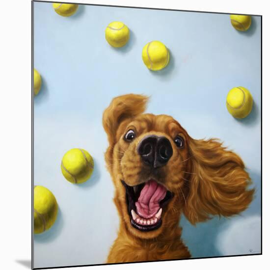 Ball Boy-Lucia Heffernan-Mounted Premium Giclee Print