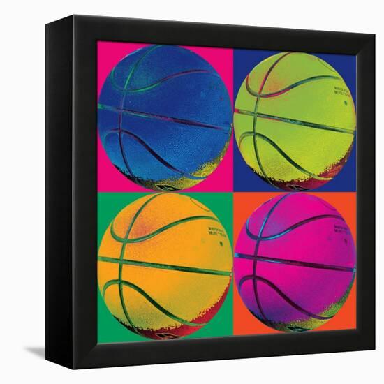 Ball Four-Basketball-Hugo Wild-Framed Stretched Canvas