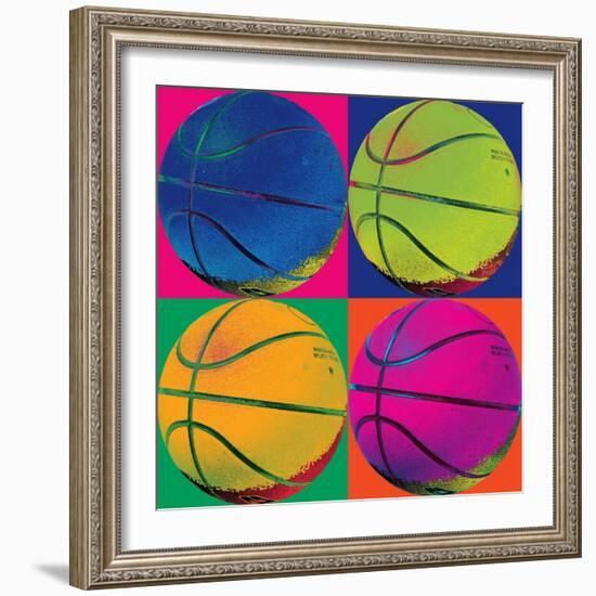 Ball Four-Basketball-Hugo Wild-Framed Art Print